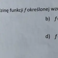Jak wyznaczyć dziedzinę funkcji ze wzoru? Opanuj to!