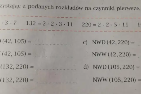 NWD: Rozkład na czynniki pierwsze zrozumiesz raz na zawsze!