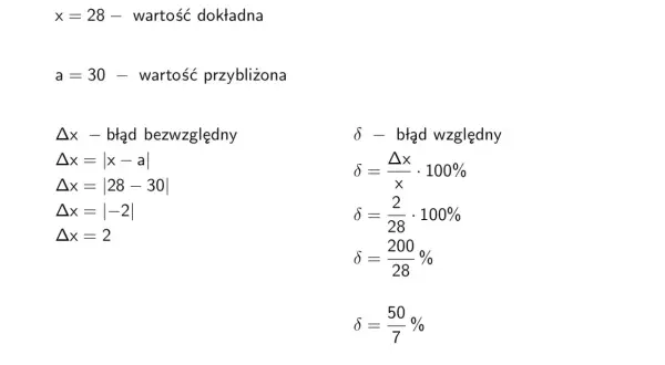 Jak obliczyć błąd bezwzględny i względny? Przewodnik krok po kroku