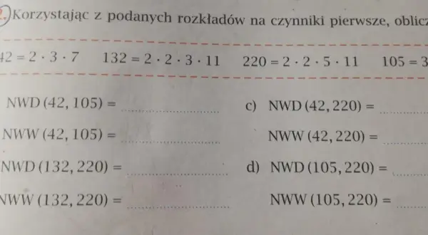 NWD: Rozkład na czynniki pierwsze zrozumiesz raz na zawsze!