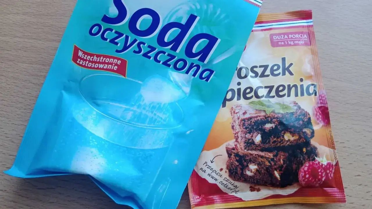 soda oczyszczona i proszek do pieczenia porównanie