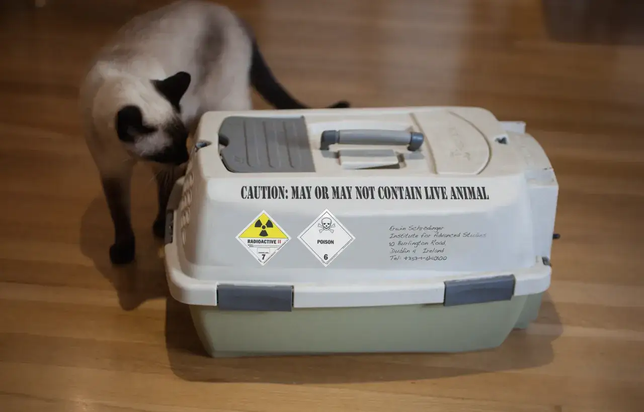 Erwin Schrödinger kot pudełko eksperyment